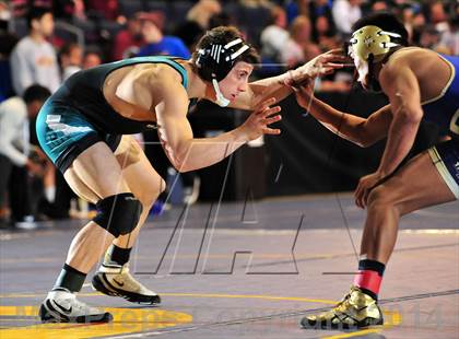 Thumbnail 2 in CIF Southern Section Masters Wrestling Championships (Day 1 - Preliminaries) photogallery.