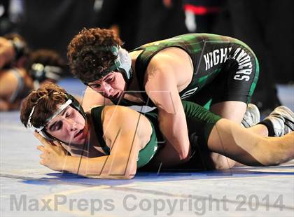 Thumbnail 2 in CIF Southern Section Masters Wrestling Championships (Day 1 - Preliminaries) photogallery.