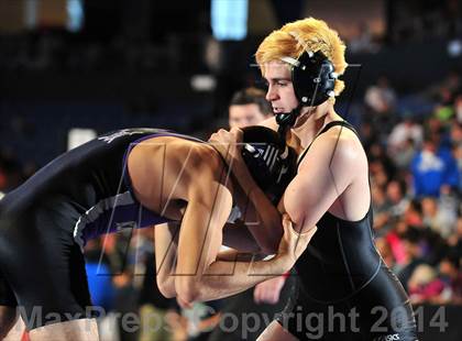 Thumbnail 2 in CIF Southern Section Masters Wrestling Championships (Day 1 - Preliminaries) photogallery.