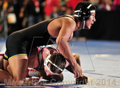 Thumbnail 2 in CIF Southern Section Masters Wrestling Championships (Day 1 - Preliminaries) photogallery.
