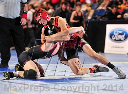 Thumbnail 2 in CIF Southern Section Masters Wrestling Championships (Day 1 - Preliminaries) photogallery.