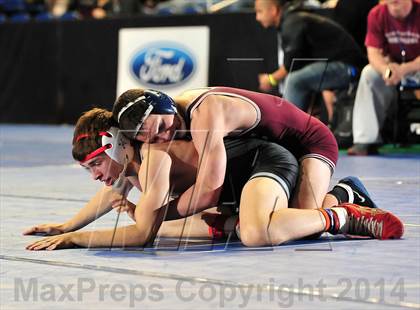 Thumbnail 3 in CIF Southern Section Masters Wrestling Championships (Day 1 - Preliminaries) photogallery.