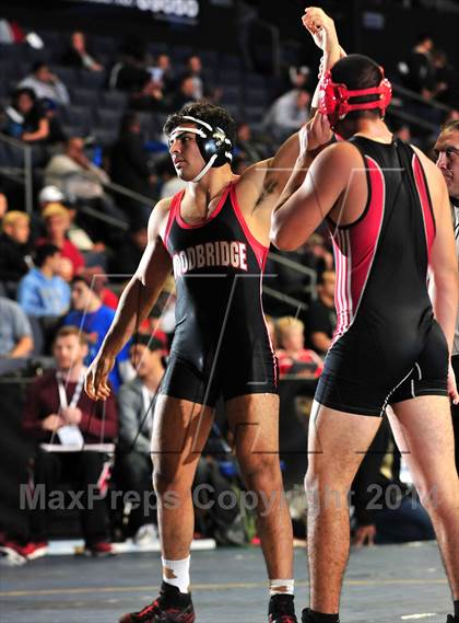 Thumbnail 2 in CIF Southern Section Masters Wrestling Championships (Day 1 - Preliminaries) photogallery.