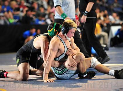 Thumbnail 3 in CIF Southern Section Masters Wrestling Championships (Day 1 - Preliminaries) photogallery.