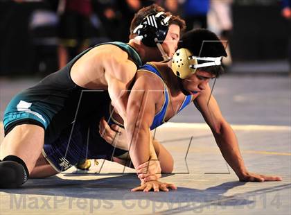 Thumbnail 2 in CIF Southern Section Masters Wrestling Championships (Day 1 - Preliminaries) photogallery.