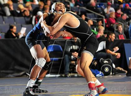 Thumbnail 1 in CIF Southern Section Masters Wrestling Championships (Day 1 - Preliminaries) photogallery.