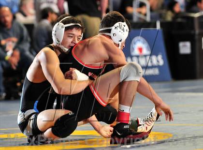 Thumbnail 1 in CIF Southern Section Masters Wrestling Championships (Day 1 - Preliminaries) photogallery.