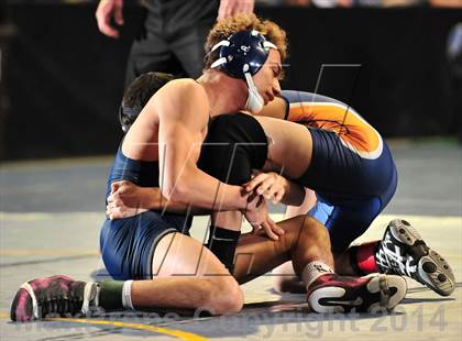 Thumbnail 3 in CIF Southern Section Masters Wrestling Championships (Day 1 - Preliminaries) photogallery.