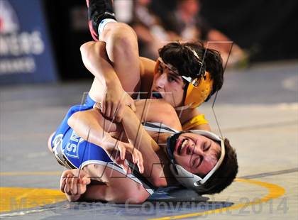 Thumbnail 1 in CIF Southern Section Masters Wrestling Championships (Day 1 - Preliminaries) photogallery.