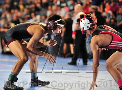 Thumbnail 3 in CIF Southern Section Masters Wrestling Championships (Day 1 - Preliminaries) photogallery.