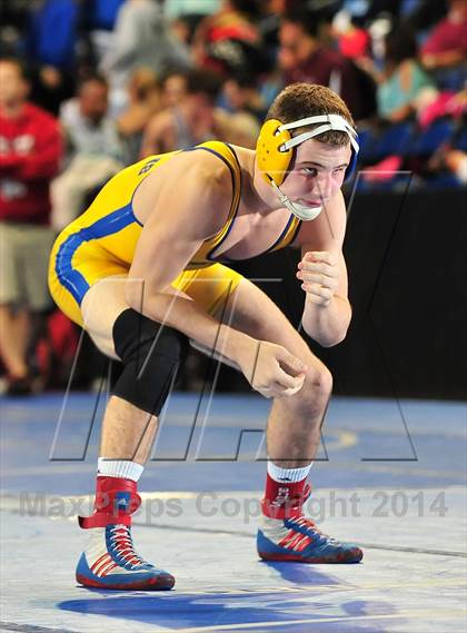 Thumbnail 2 in CIF Southern Section Masters Wrestling Championships (Day 1 - Preliminaries) photogallery.