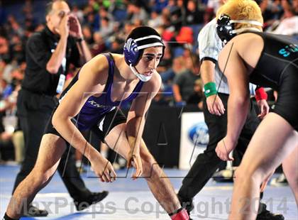 Thumbnail 3 in CIF Southern Section Masters Wrestling Championships (Day 1 - Preliminaries) photogallery.