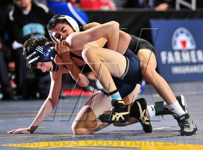 Thumbnail 1 in CIF Southern Section Masters Wrestling Championships (Day 1 - Preliminaries) photogallery.