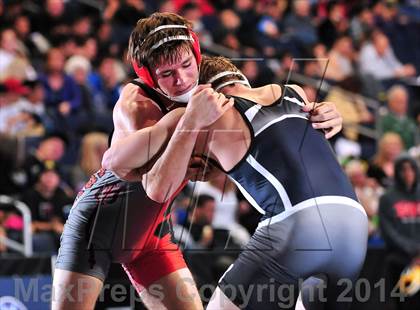 Thumbnail 3 in CIF Southern Section Masters Wrestling Championships (Day 1 - Preliminaries) photogallery.