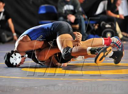 Thumbnail 3 in CIF Southern Section Masters Wrestling Championships (Day 1 - Preliminaries) photogallery.
