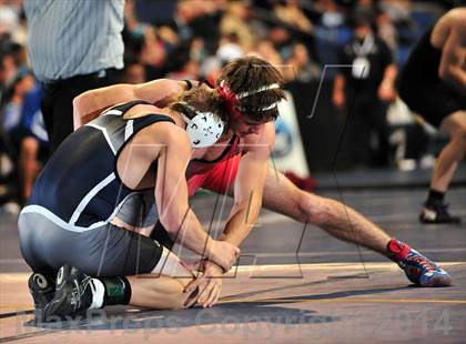 Thumbnail 2 in CIF Southern Section Masters Wrestling Championships (Day 1 - Preliminaries) photogallery.
