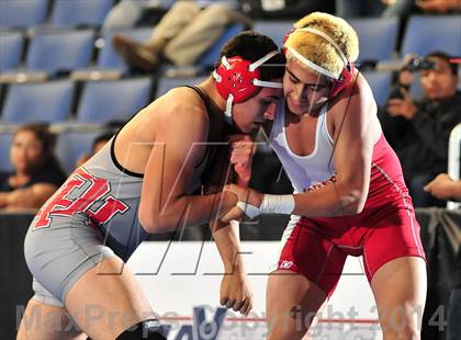 Thumbnail 2 in CIF Southern Section Masters Wrestling Championships (Day 1 - Preliminaries) photogallery.