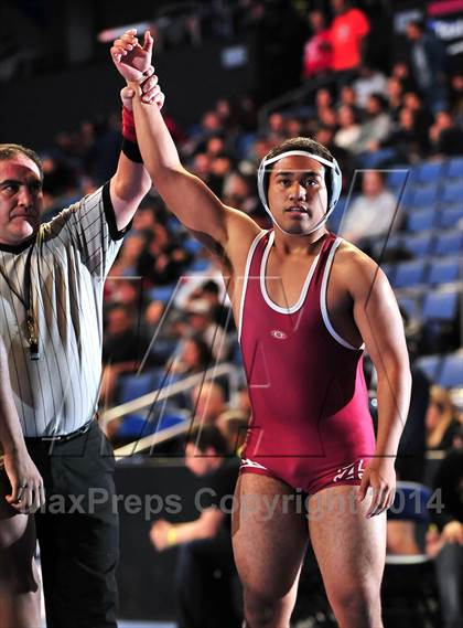 Thumbnail 3 in CIF Southern Section Masters Wrestling Championships (Day 1 - Preliminaries) photogallery.