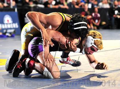 Thumbnail 3 in CIF Southern Section Masters Wrestling Championships (Day 1 - Preliminaries) photogallery.