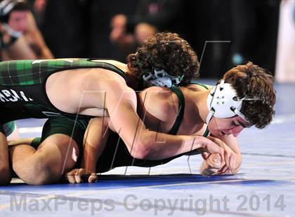 Thumbnail 3 in CIF Southern Section Masters Wrestling Championships (Day 1 - Preliminaries) photogallery.