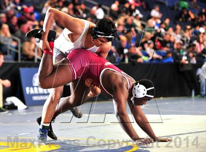 Thumbnail 2 in CIF Southern Section Masters Wrestling Championships (Day 1 - Preliminaries) photogallery.
