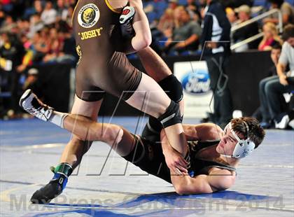 Thumbnail 2 in CIF Southern Section Masters Wrestling Championships (Day 1 - Preliminaries) photogallery.