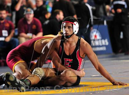 Thumbnail 3 in CIF Southern Section Masters Wrestling Championships (Day 1 - Preliminaries) photogallery.