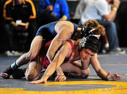 Thumbnail 1 in CIF Southern Section Masters Wrestling Championships (Day 1 - Preliminaries) photogallery.