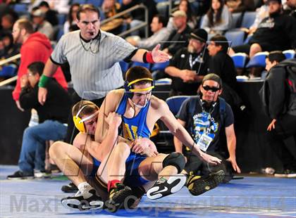 Thumbnail 2 in CIF Southern Section Masters Wrestling Championships (Day 1 - Preliminaries) photogallery.