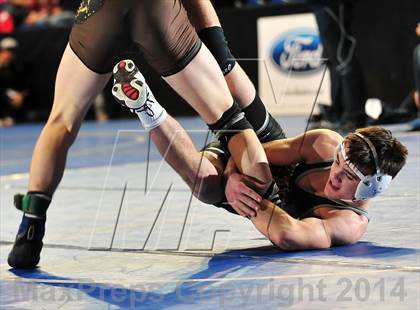 Thumbnail 3 in CIF Southern Section Masters Wrestling Championships (Day 1 - Preliminaries) photogallery.