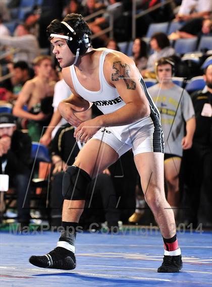 Thumbnail 2 in CIF Southern Section Masters Wrestling Championships (Day 1 - Preliminaries) photogallery.