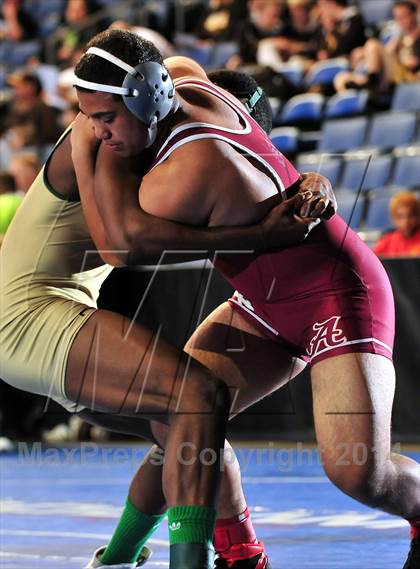 Thumbnail 2 in CIF Southern Section Masters Wrestling Championships (Day 1 - Preliminaries) photogallery.