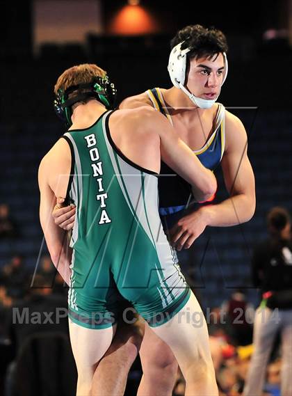 Thumbnail 3 in CIF Southern Section Masters Wrestling Championships (Day 1 - Preliminaries) photogallery.