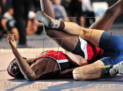 Thumbnail 3 in CIF Southern Section Masters Wrestling Championships (Day 1 - Preliminaries) photogallery.