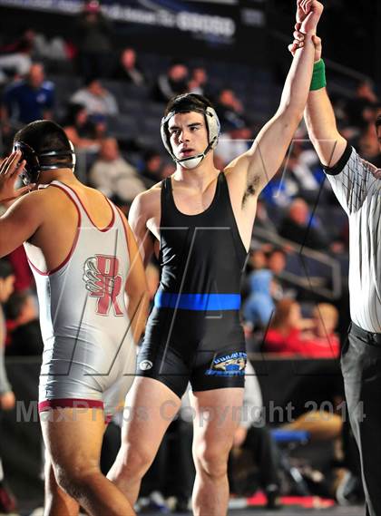 Thumbnail 3 in CIF Southern Section Masters Wrestling Championships (Day 1 - Preliminaries) photogallery.