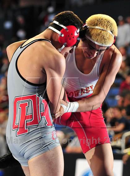 Thumbnail 3 in CIF Southern Section Masters Wrestling Championships (Day 1 - Preliminaries) photogallery.