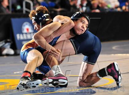 Thumbnail 2 in CIF Southern Section Masters Wrestling Championships (Day 1 - Preliminaries) photogallery.