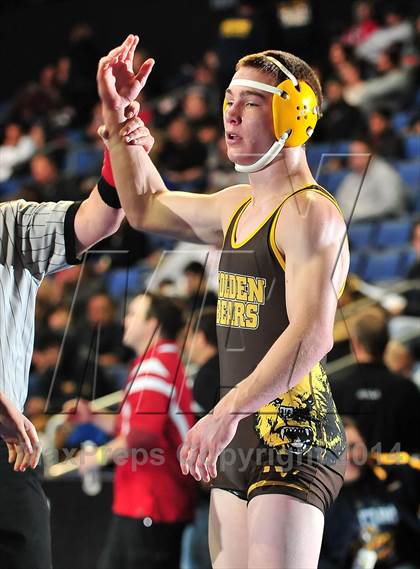 Thumbnail 3 in CIF Southern Section Masters Wrestling Championships (Day 1 - Preliminaries) photogallery.