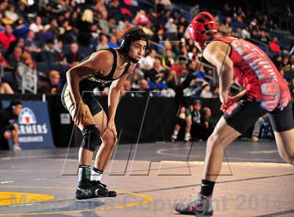 Thumbnail 2 in CIF Southern Section Masters Wrestling Championships (Day 1 - Preliminaries) photogallery.