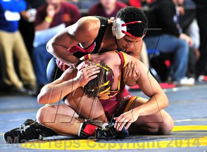 Thumbnail 2 in CIF Southern Section Masters Wrestling Championships (Day 1 - Preliminaries) photogallery.