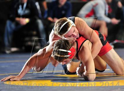 Thumbnail 2 in CIF Southern Section Masters Wrestling Championships (Day 1 - Preliminaries) photogallery.