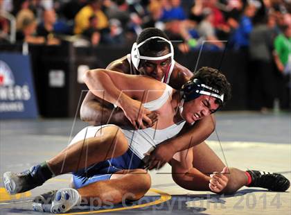Thumbnail 2 in CIF Southern Section Masters Wrestling Championships (Day 1 - Preliminaries) photogallery.
