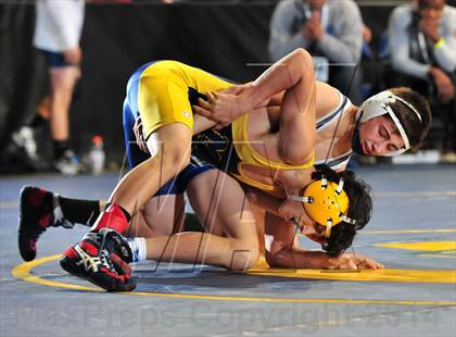 Thumbnail 1 in CIF Southern Section Masters Wrestling Championships (Day 1 - Preliminaries) photogallery.