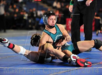 Thumbnail 2 in CIF Southern Section Masters Wrestling Championships (Day 1 - Preliminaries) photogallery.