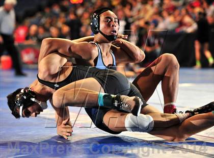 Thumbnail 3 in CIF Southern Section Masters Wrestling Championships (Day 1 - Preliminaries) photogallery.