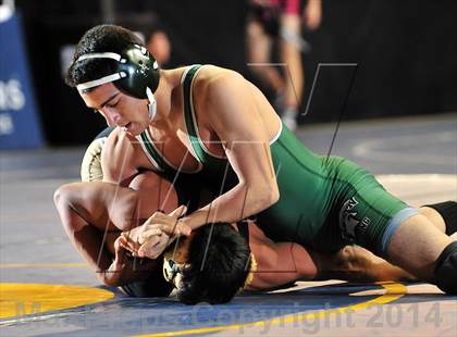 Thumbnail 2 in CIF Southern Section Masters Wrestling Championships (Day 1 - Preliminaries) photogallery.
