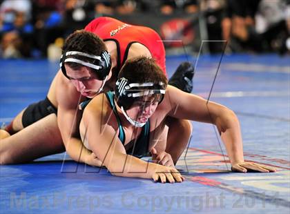 Thumbnail 3 in CIF Southern Section Masters Wrestling Championships (Day 1 - Preliminaries) photogallery.