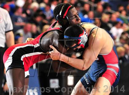 Thumbnail 2 in CIF Southern Section Masters Wrestling Championships (Day 1 - Preliminaries) photogallery.