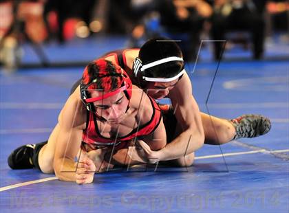 Thumbnail 3 in CIF Southern Section Masters Wrestling Championships (Day 1 - Preliminaries) photogallery.