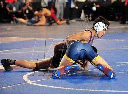 Thumbnail 2 in CIF Southern Section Masters Wrestling Championships (Day 1 - Preliminaries) photogallery.